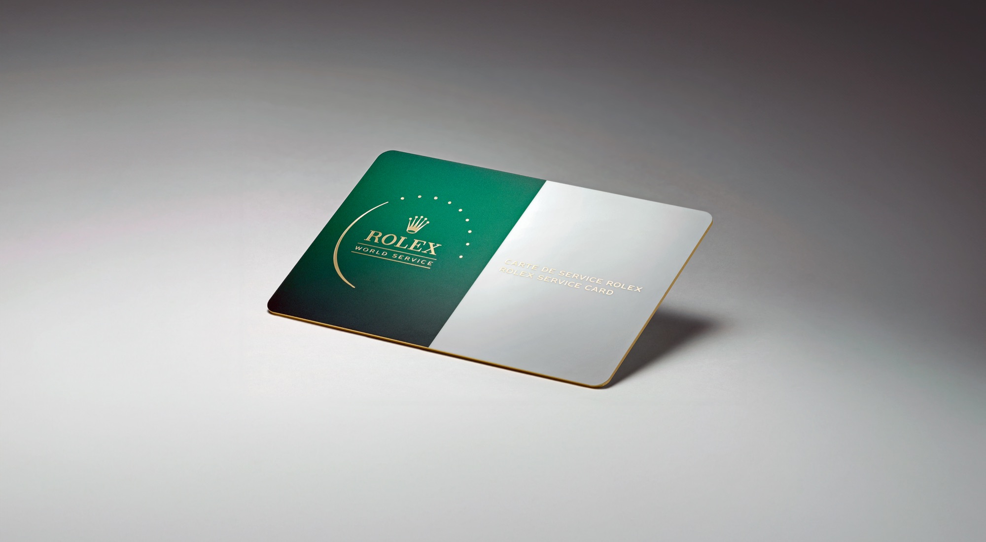 Rolex Service Card - Chang Ein Hong